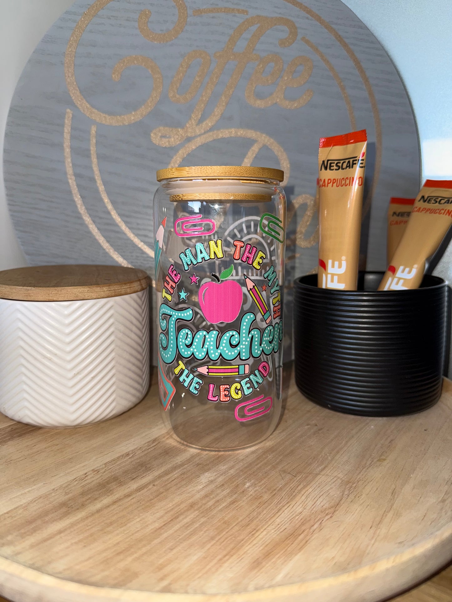 Tumblers with Bamboo Lid