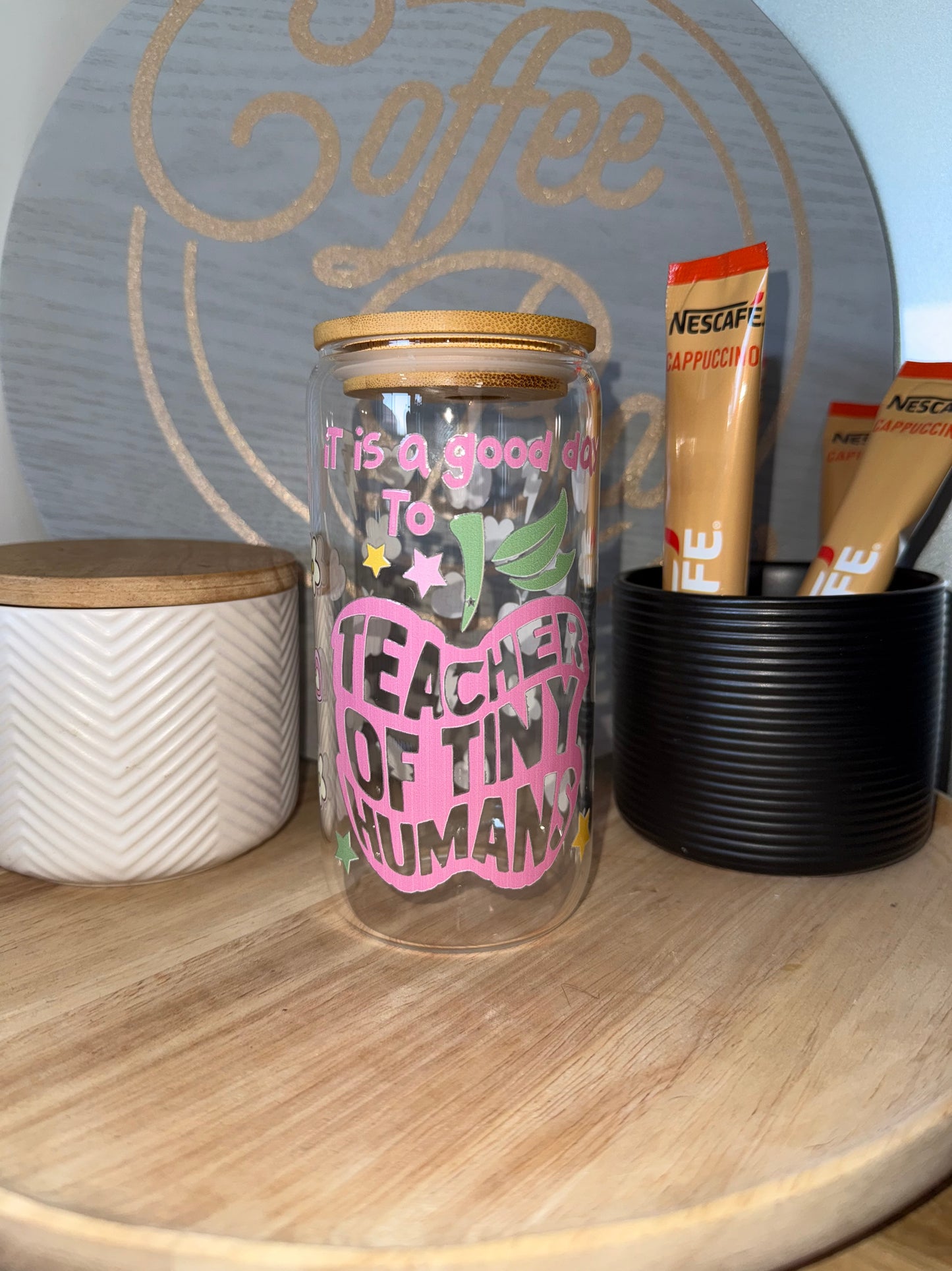 Tumblers with Bamboo Lid