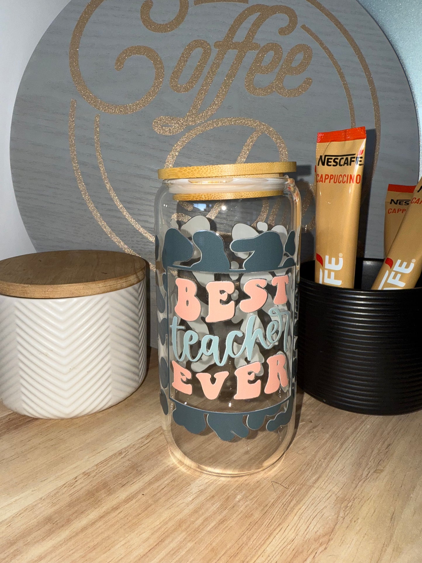 Tumblers with Bamboo Lid