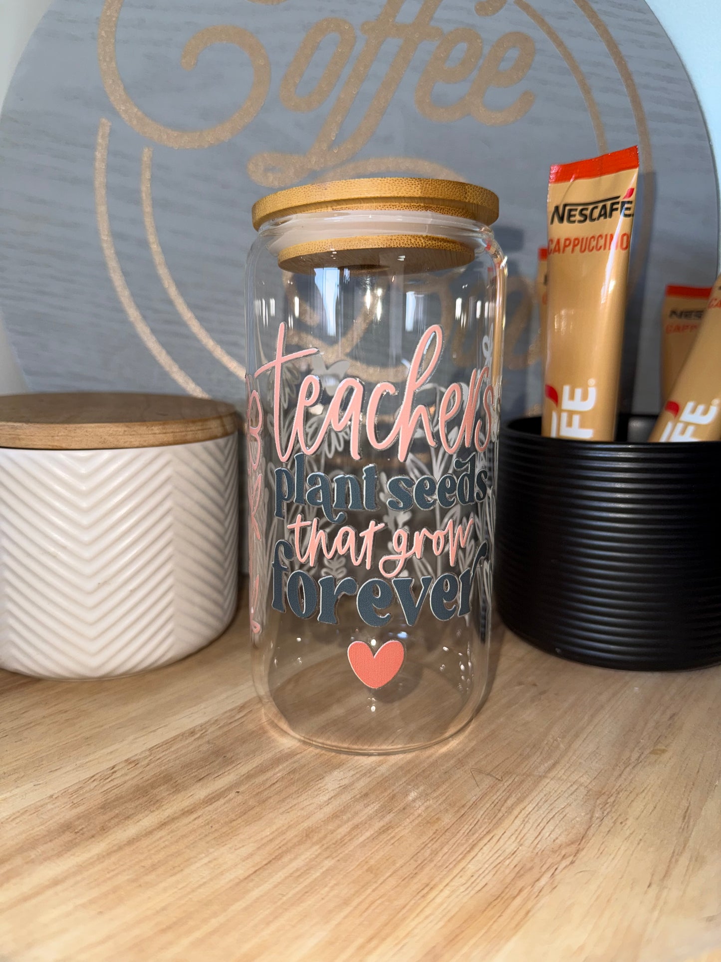 Tumblers with Bamboo Lid