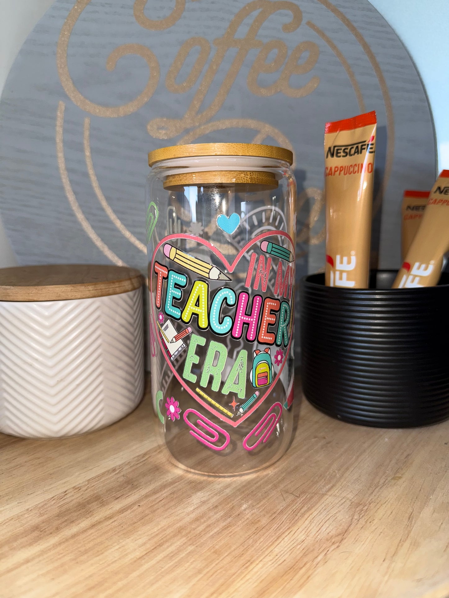 Tumblers with Bamboo Lid