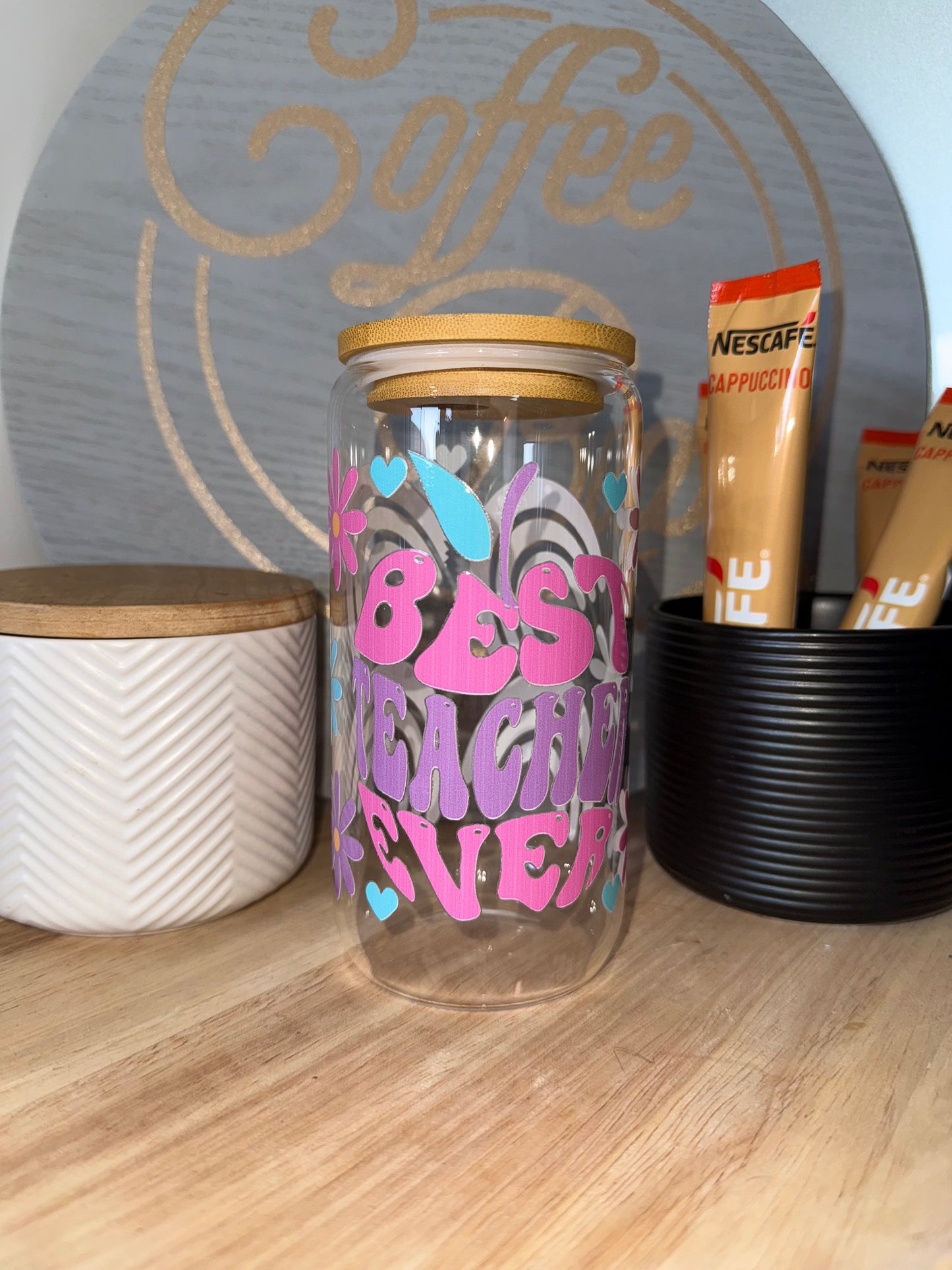 Tumblers with Bamboo Lid