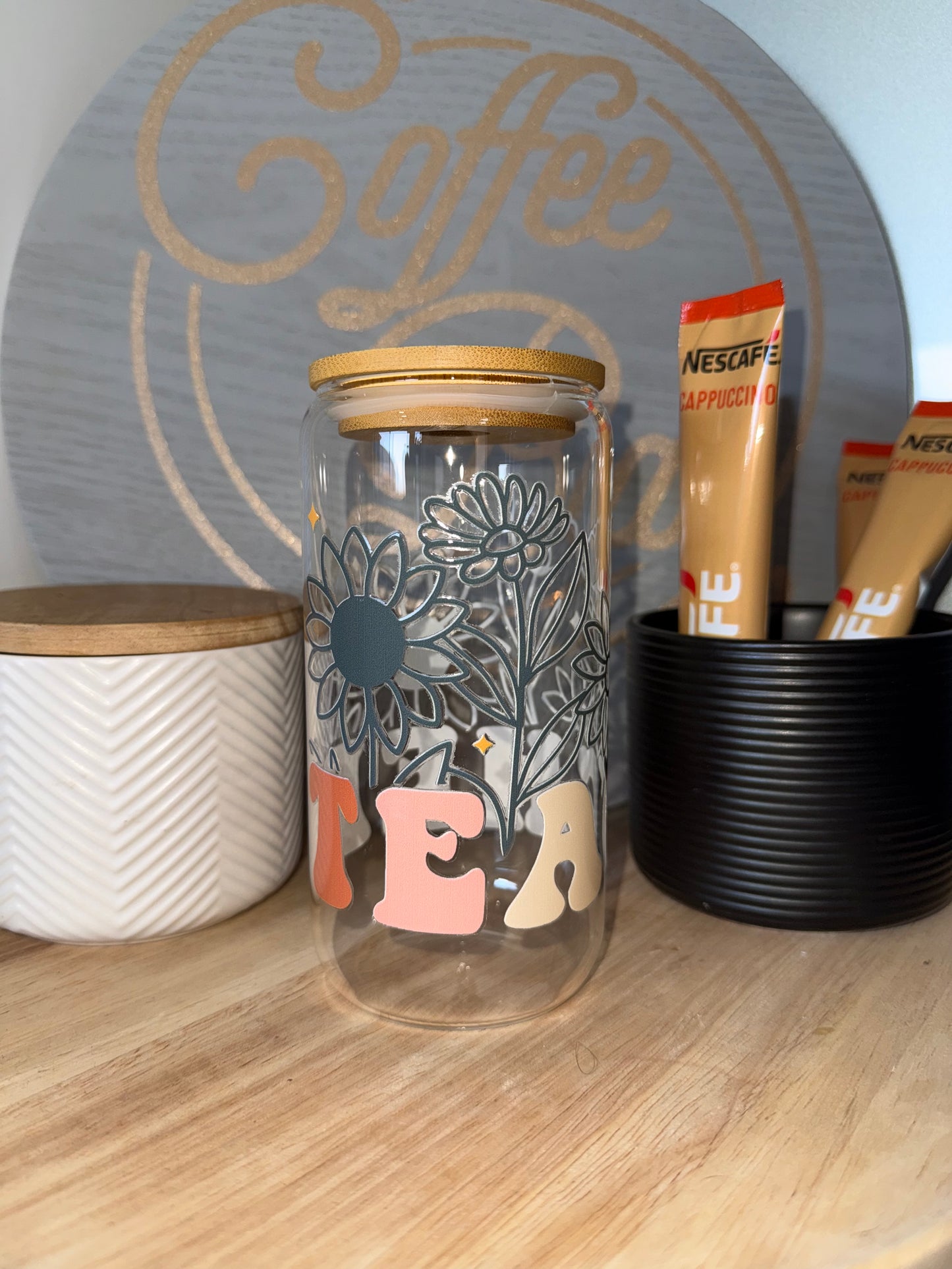 Tumblers with Bamboo Lid
